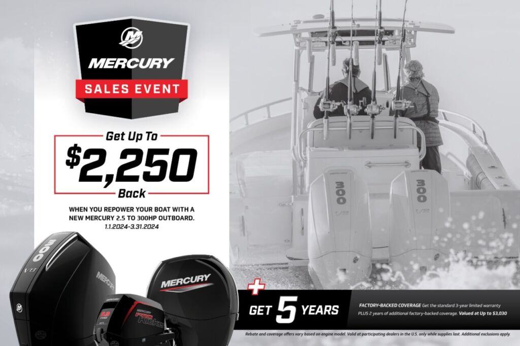 Mercury Outboard Sales Event